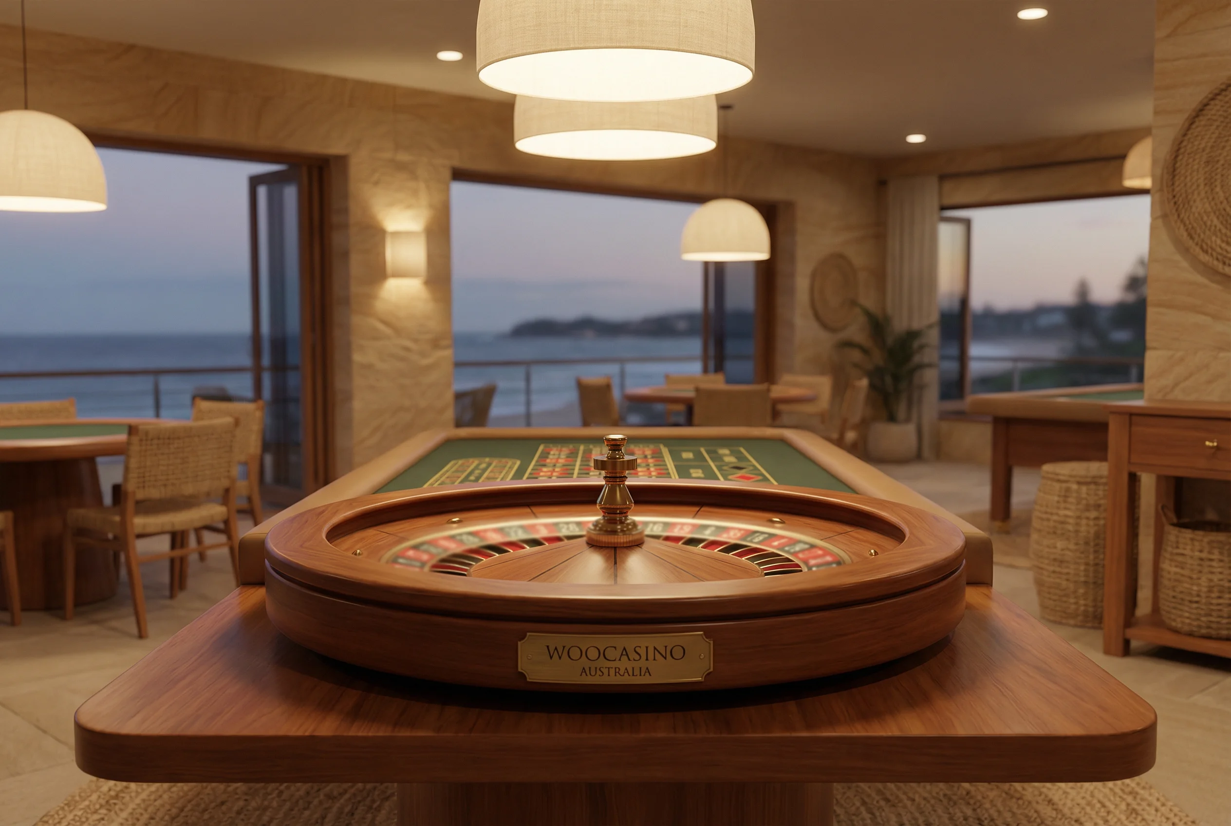 Woo Casino mobile gaming on a smartphone