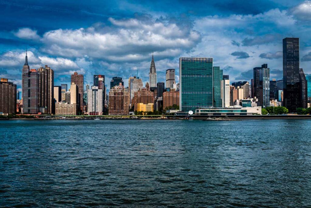 Manhattan from Long Island city