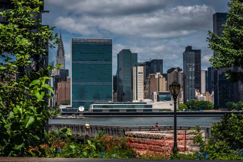 Manhattan from Long Island city