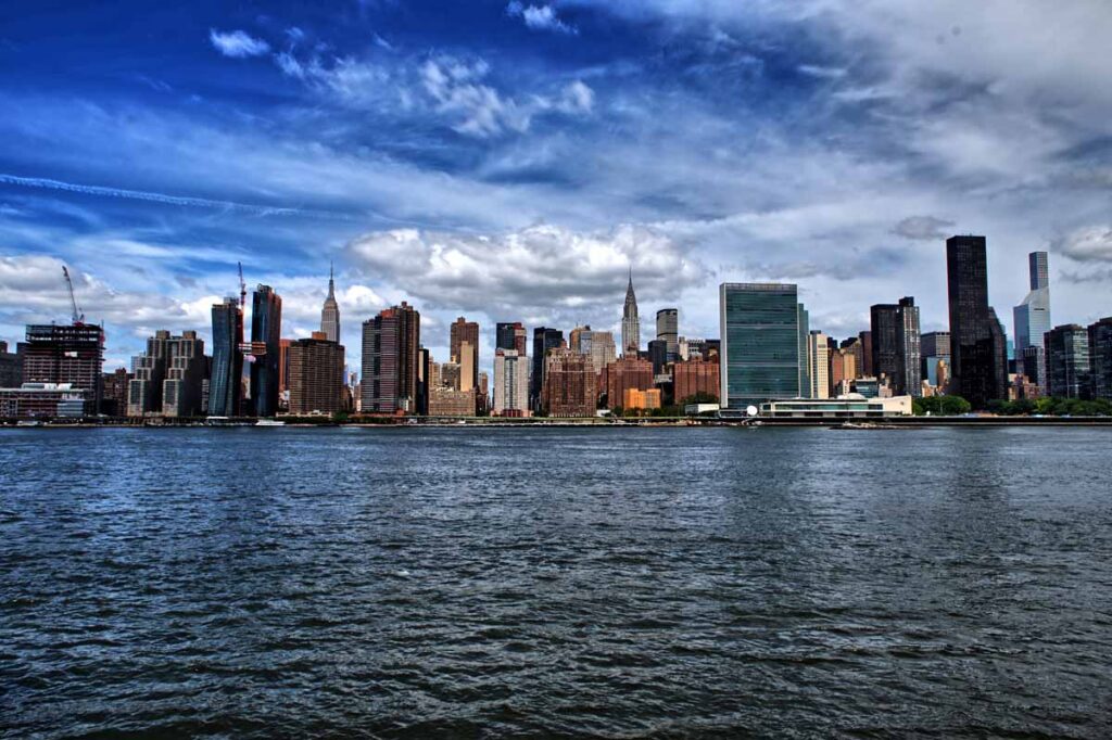 Manhattan from Long Island city